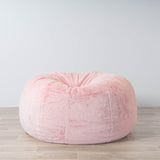 Fur Bean Bag Cover - Soft Pink Cloud
