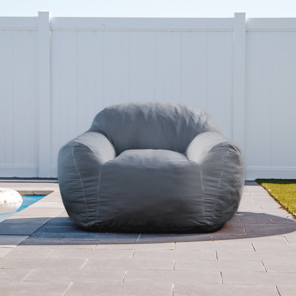 Outdoor DreamPod® Chair - Charcoal Grey - Sensory Foam Filling Included