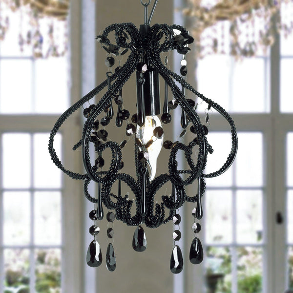 Ivd382 Small Black Chandelier Darling Lifestyle