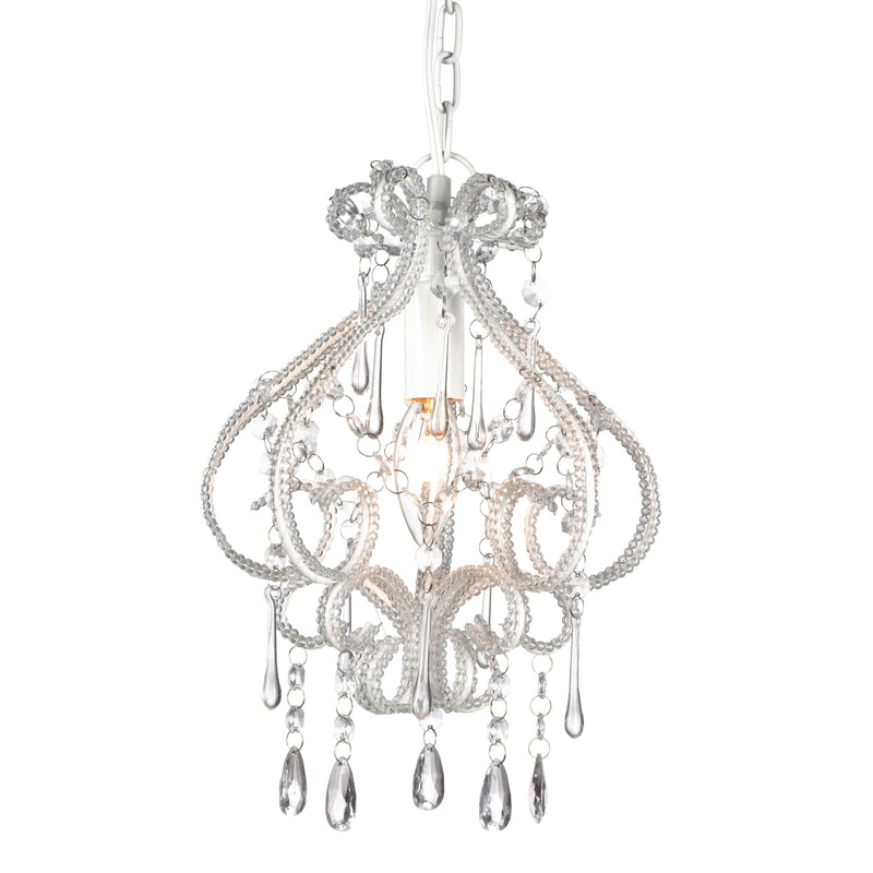 Small White Darling Chandelier 1
