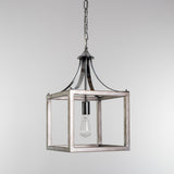 Hampton Style Lantern Pendant Light - Langham - Chrome