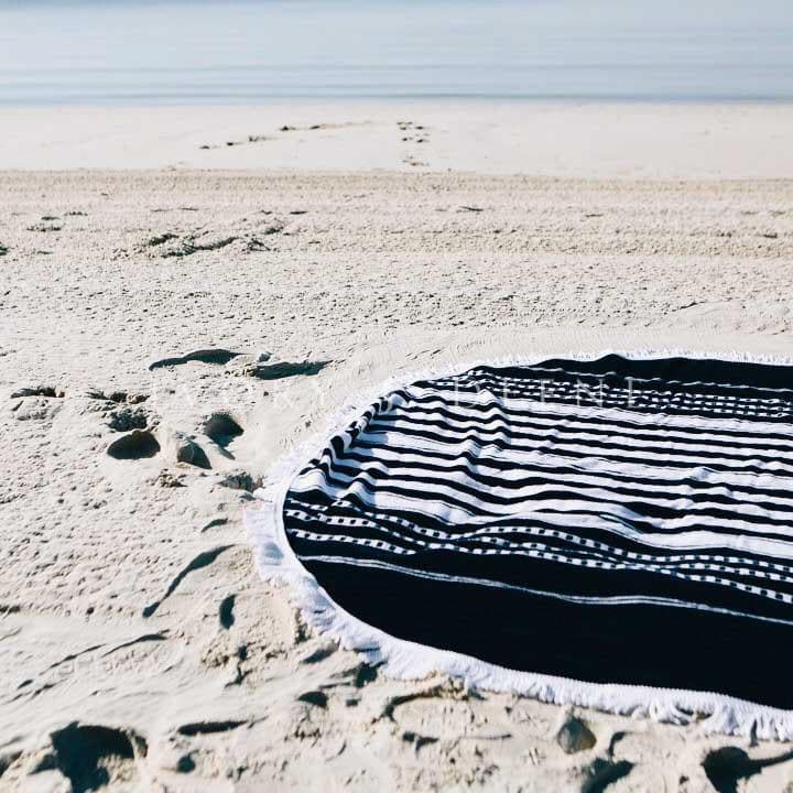 Round Beach Towel Oceans